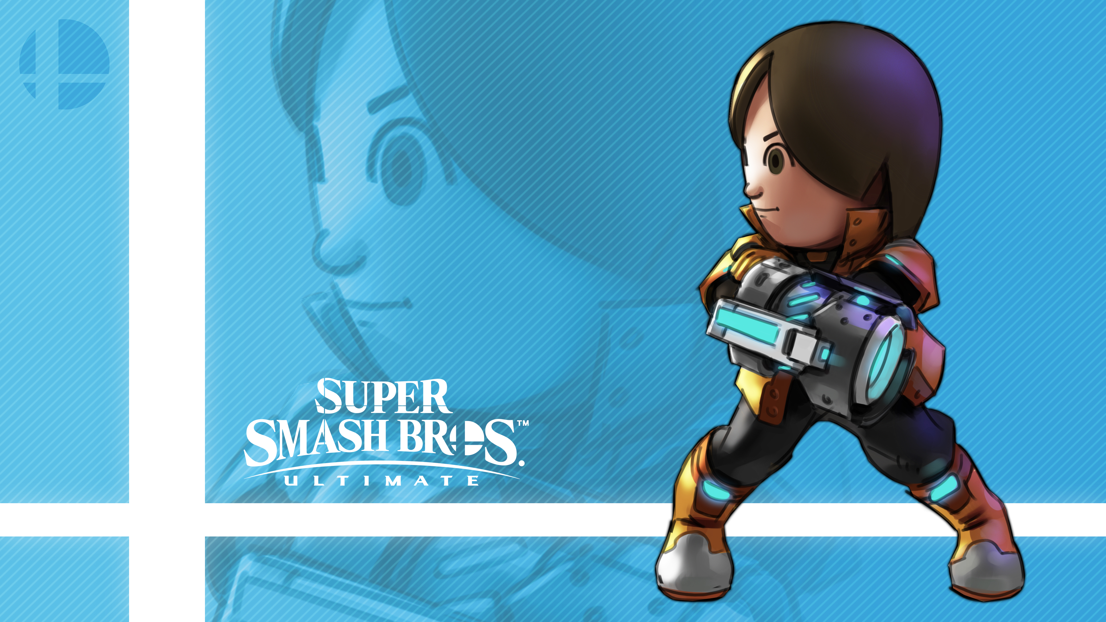 Download Mii Gunner Video Game Super Smash Bros Ultimate Hd Wallpaper By Callum Nakajima 8602