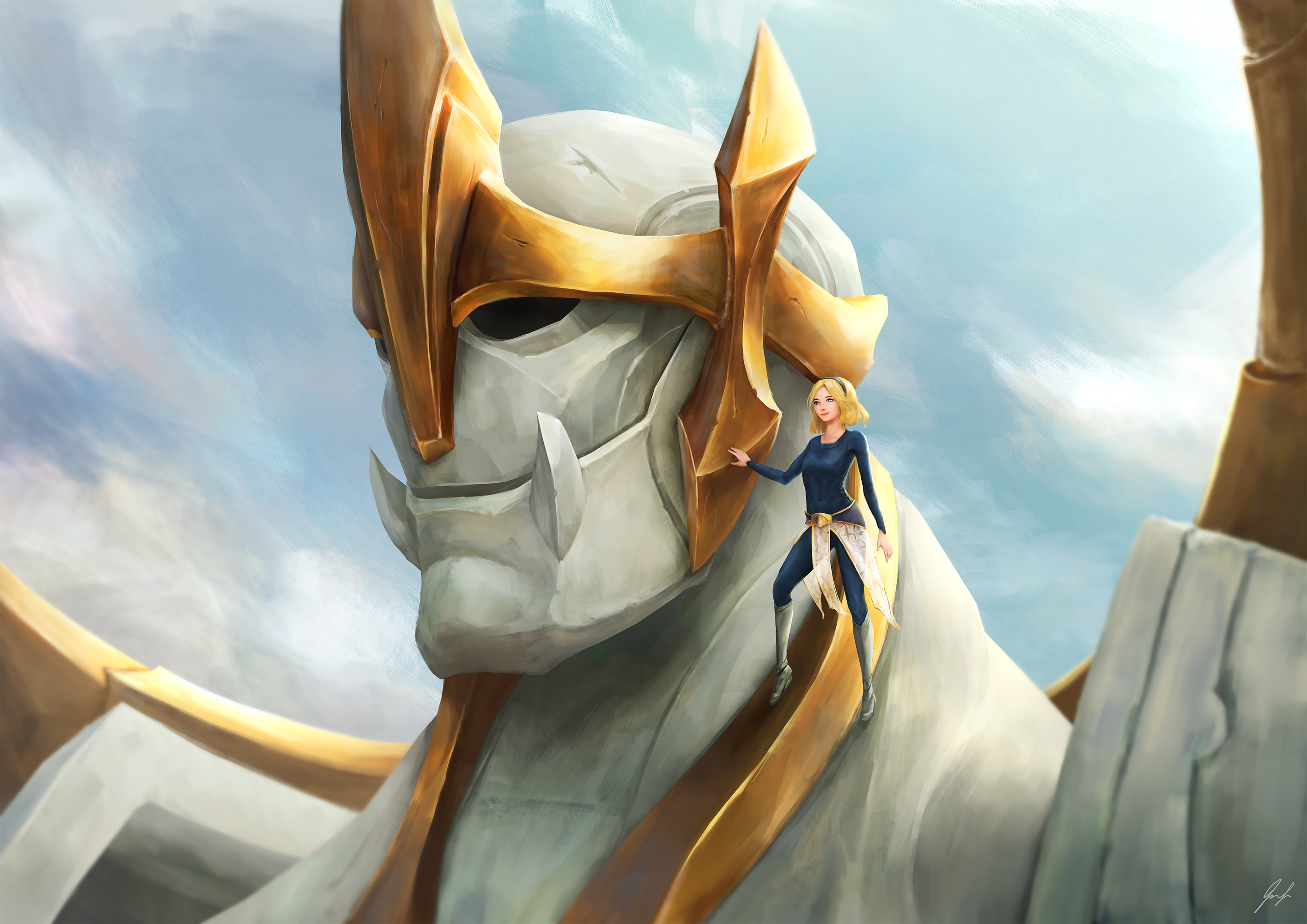 Young Lux and Galio by Cheesewoo