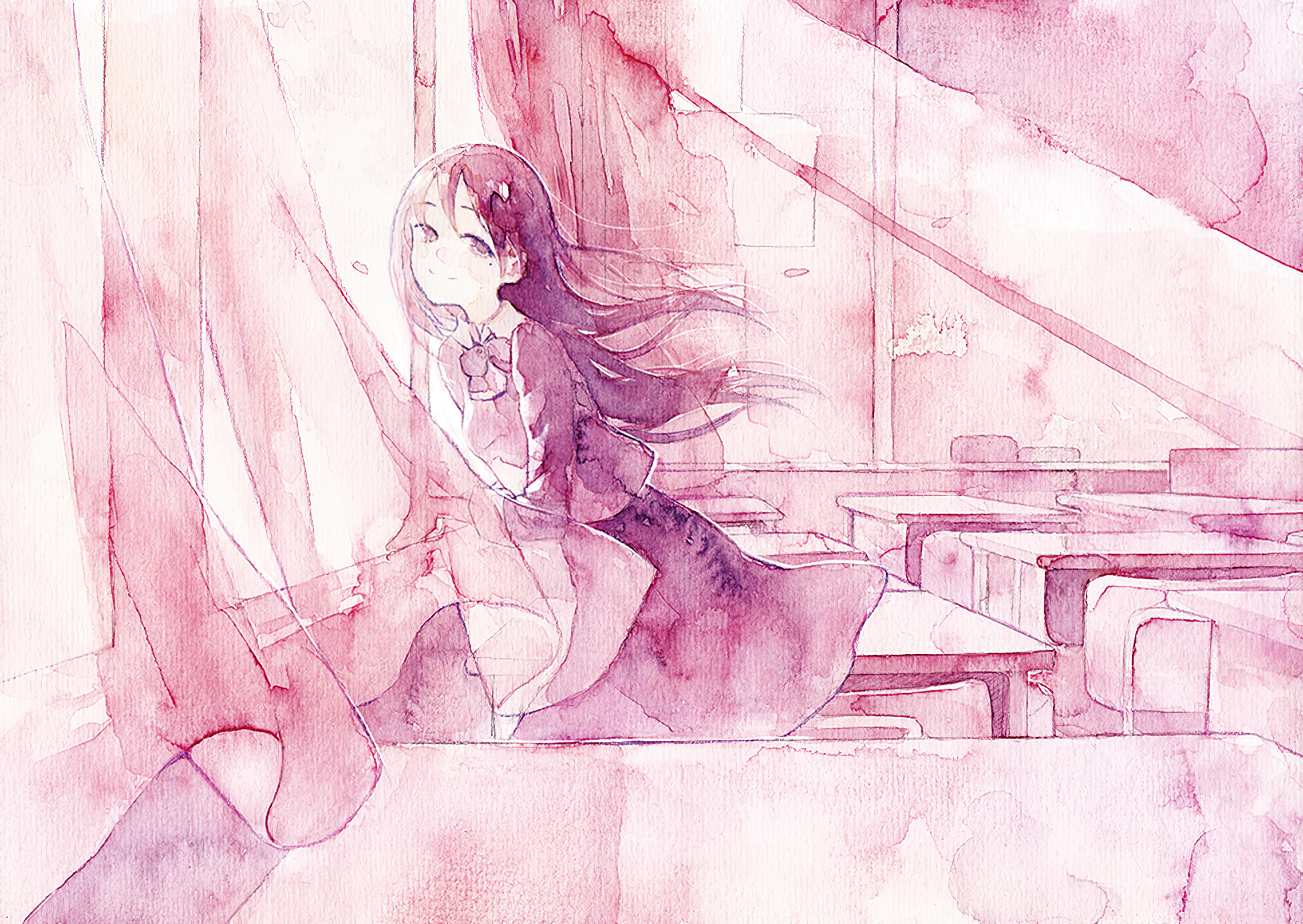 Anime Original HD Wallpaper by Moekon