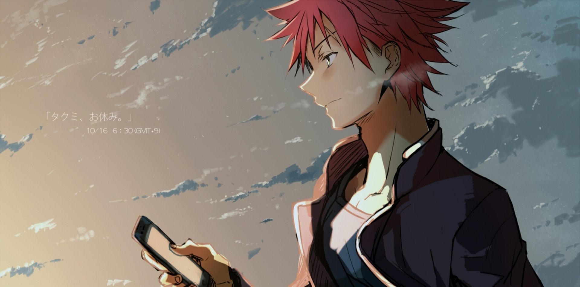 Download Sōma Yukihira Anime Food Wars: Shokugeki No Soma HD Wallpaper by 黒空