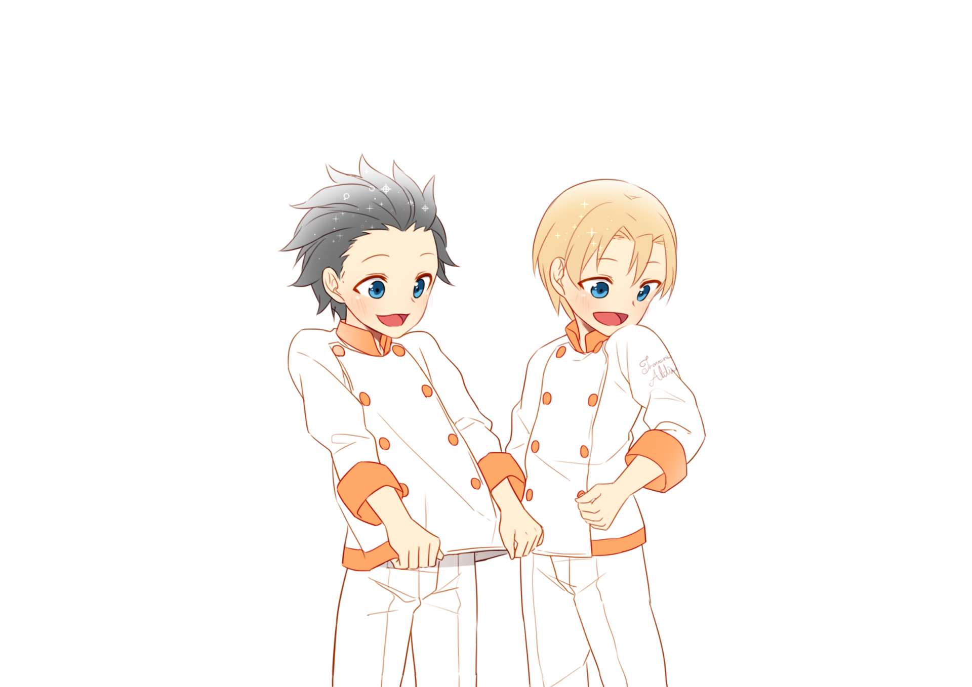 Download Isami Aldini Takumi Aldini Anime Food Wars: Shokugeki No Soma HD Wallpaper by 斉藤カズ