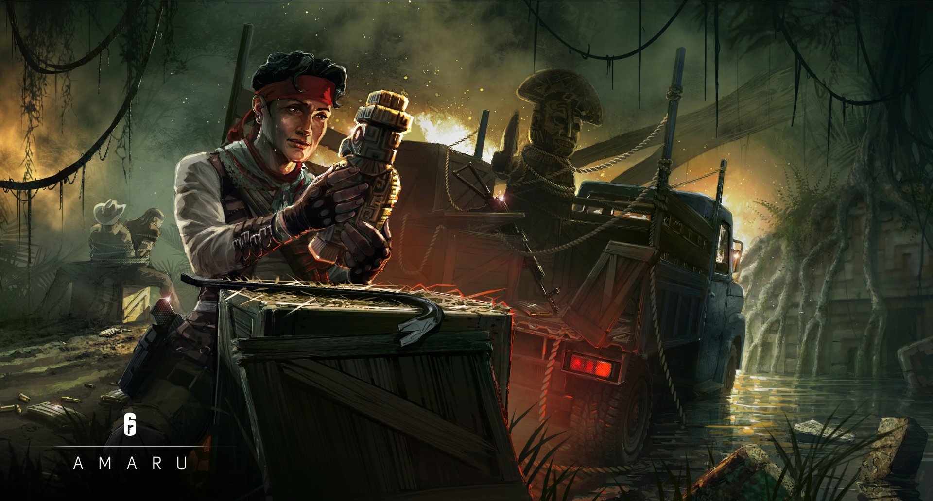 Download Amaru (Tom Clancy's Rainbow Six: Siege) Video Game Tom Clancy's Rainbow Six: Siege 4k Ultra HD Wallpaper