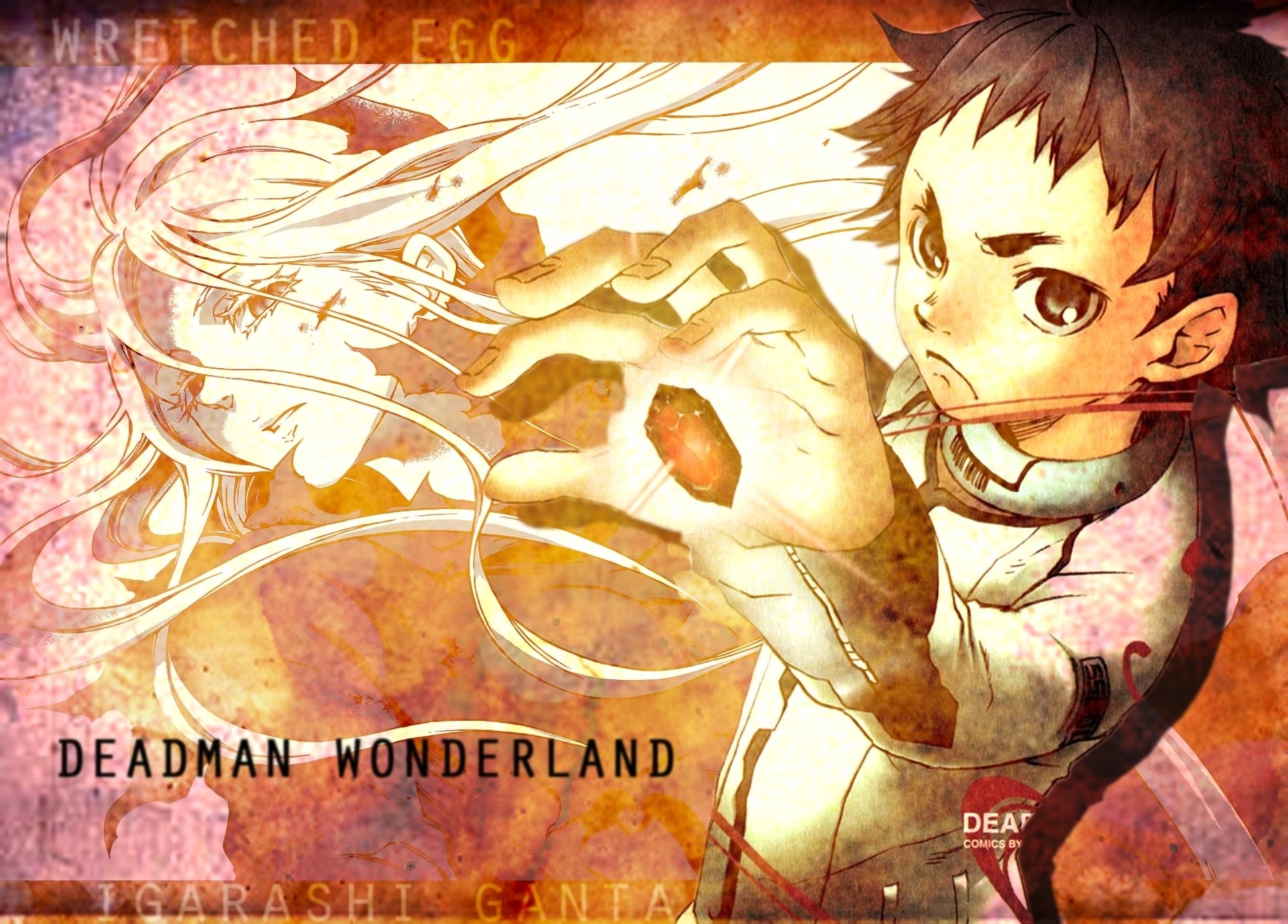 Download Shiro (Deadman Wonderland) Ganta Igarashi Anime Deadman Wonderland HD Wallpaper