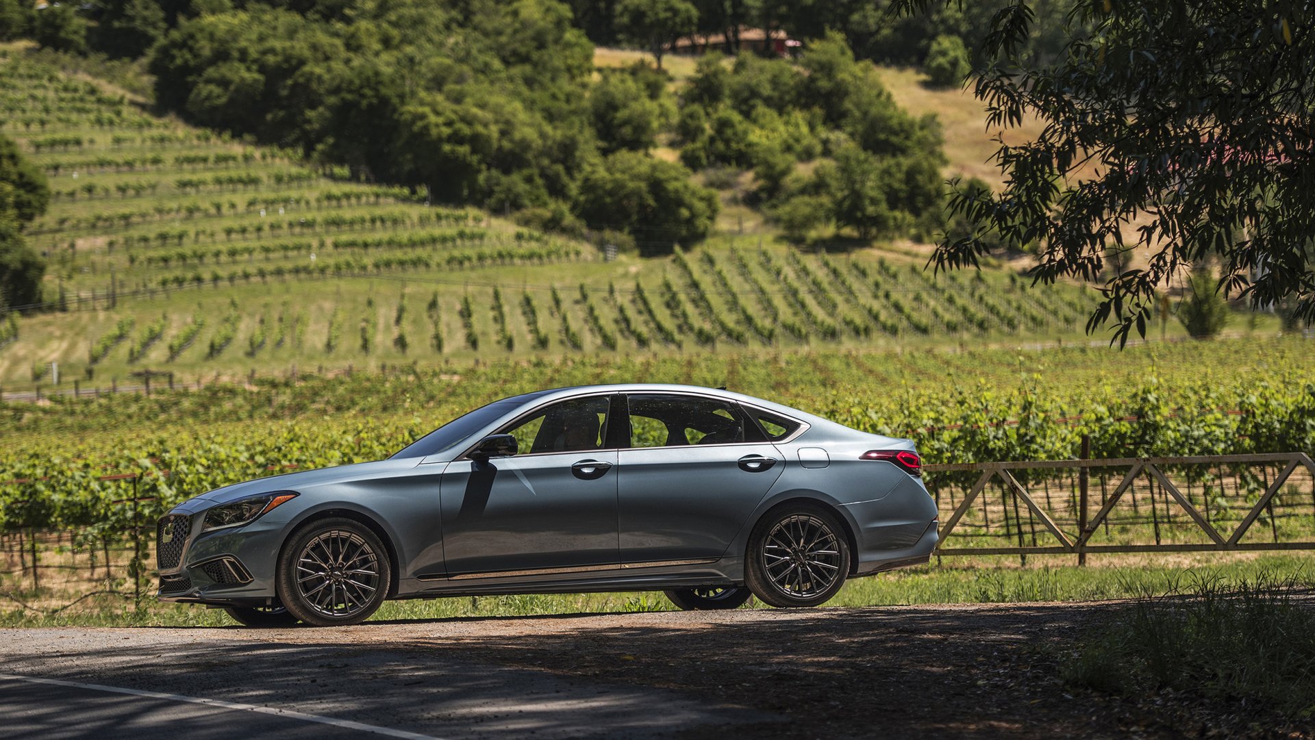 Download Car Genesis Motor Vehicle Genesis G80 HD Wallpaper