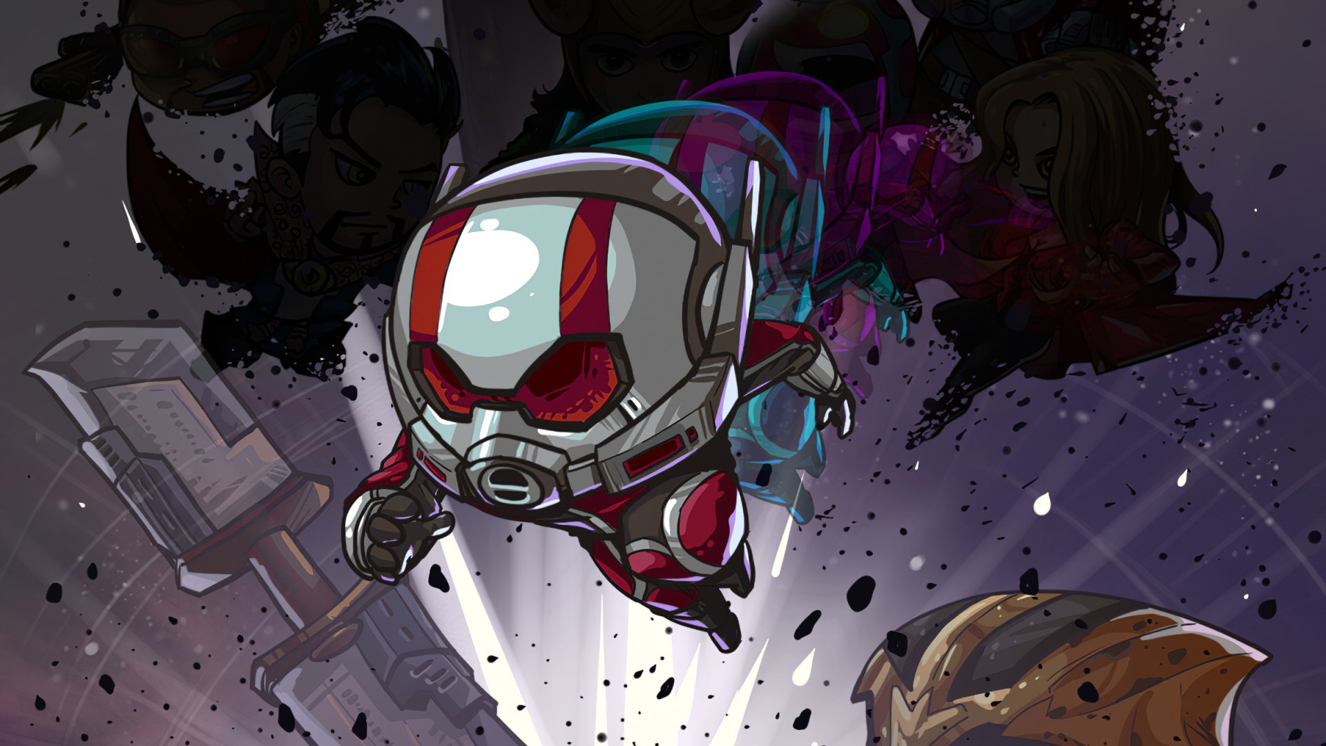 Download Ant-Man Movie Avengers EndGame HD Wallpaper by gao yin