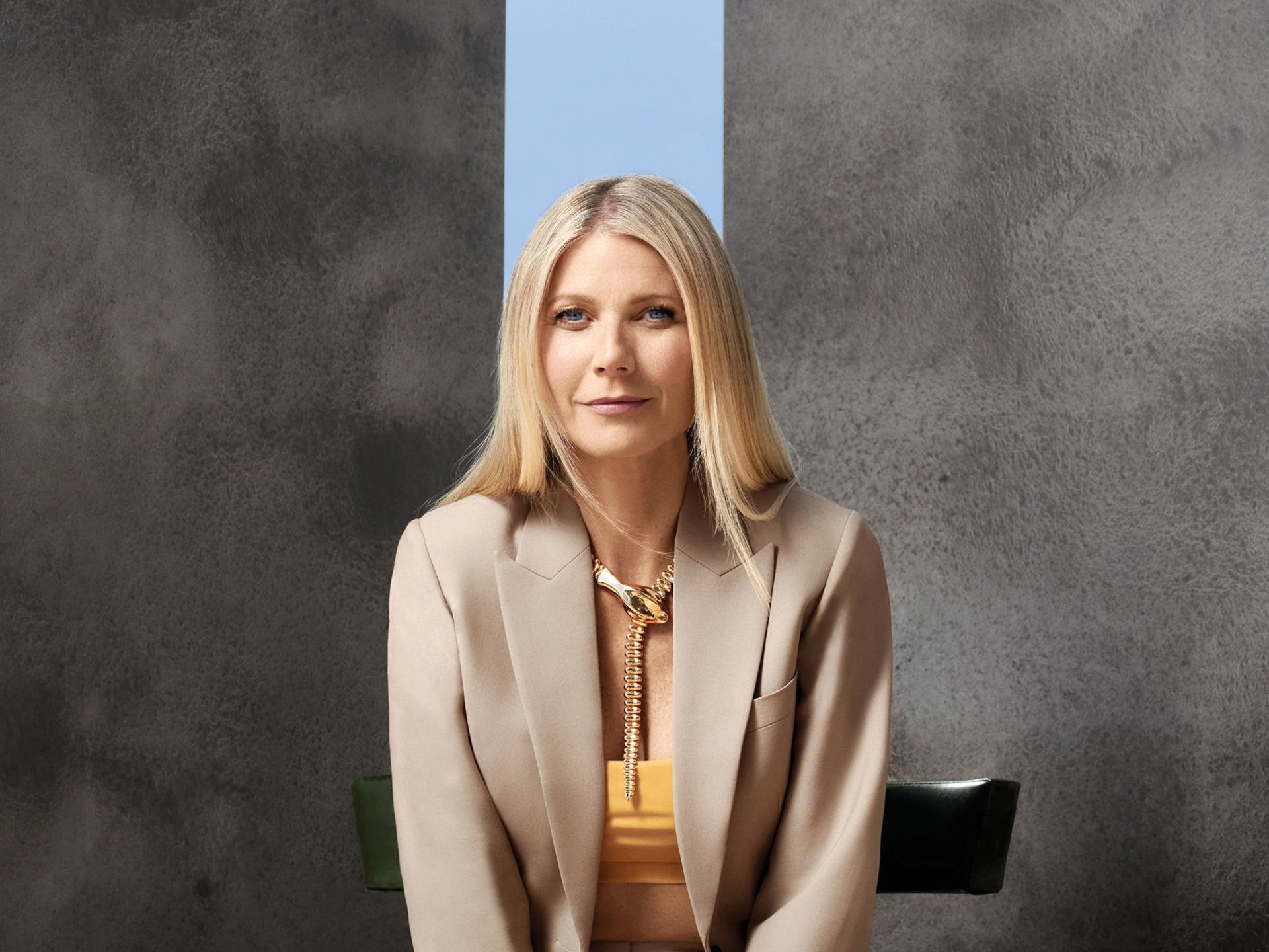 Download Blue Eyes Blonde American Actress Celebrity Gwyneth Paltrow HD Wallpaper