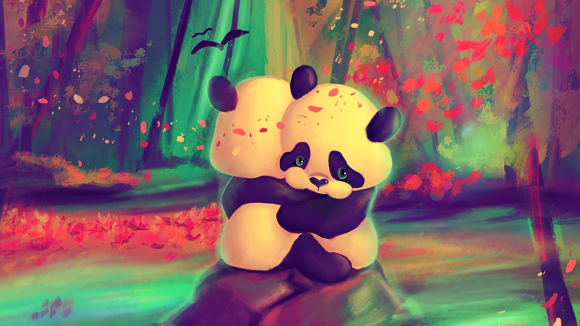 Download Cute Panda Fantasy Animal Fantasy Animal 4k Ultra HD Wallpaper by Paulette Arochena
