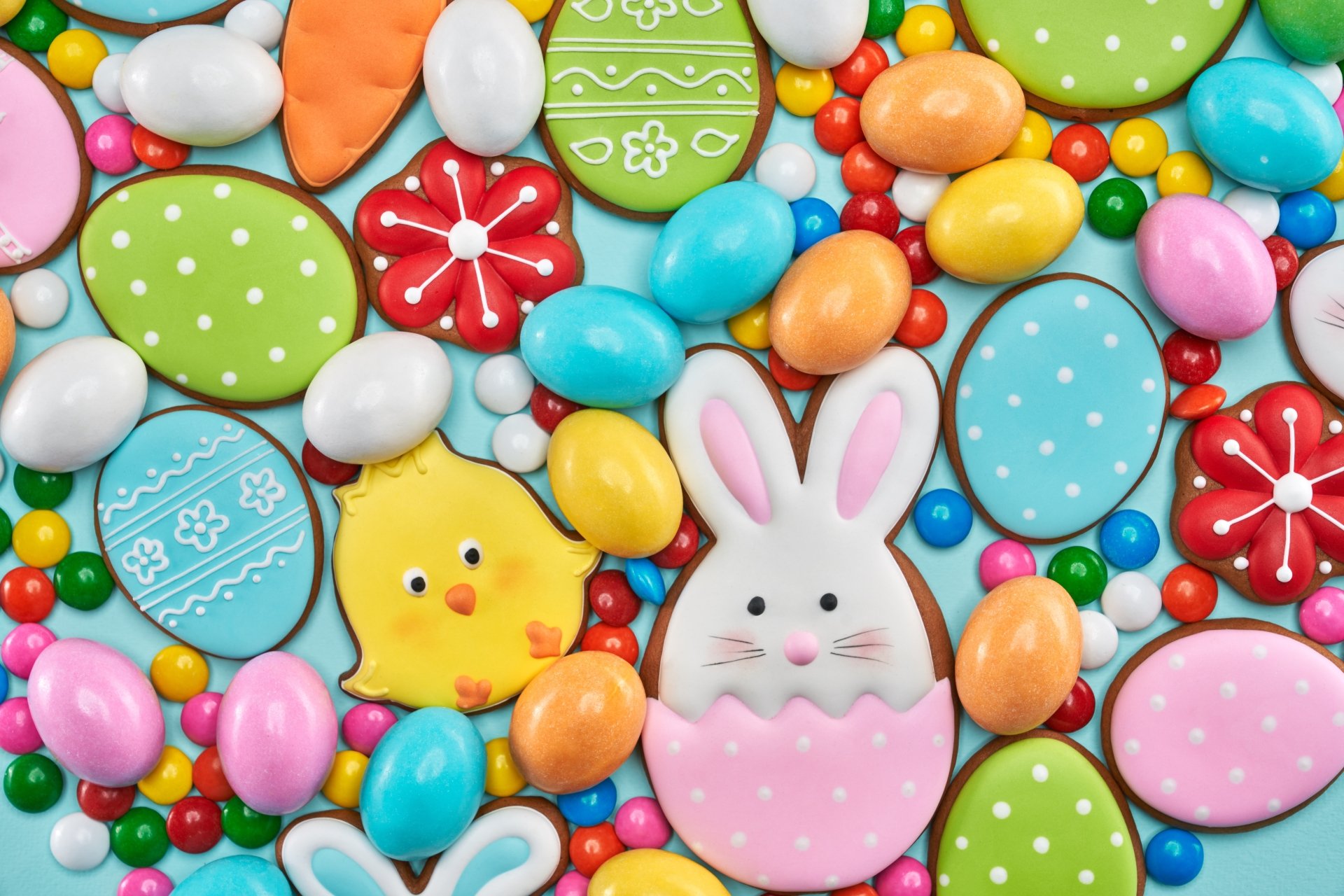 Download Easter Food Cookie 8k Ultra HD Wallpaper