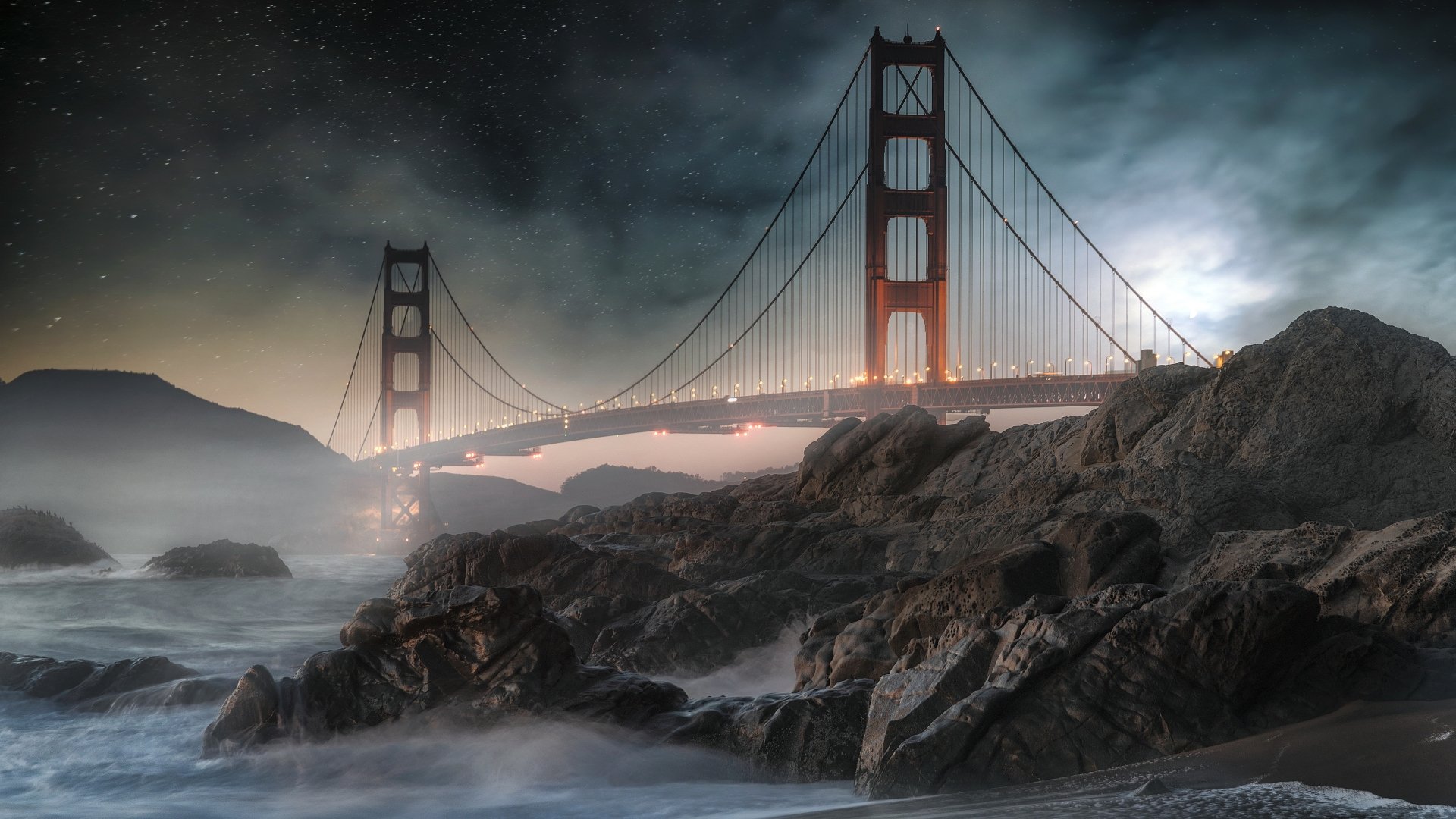 Man Made Golden Gate 4k Ultra HD Wallpaper