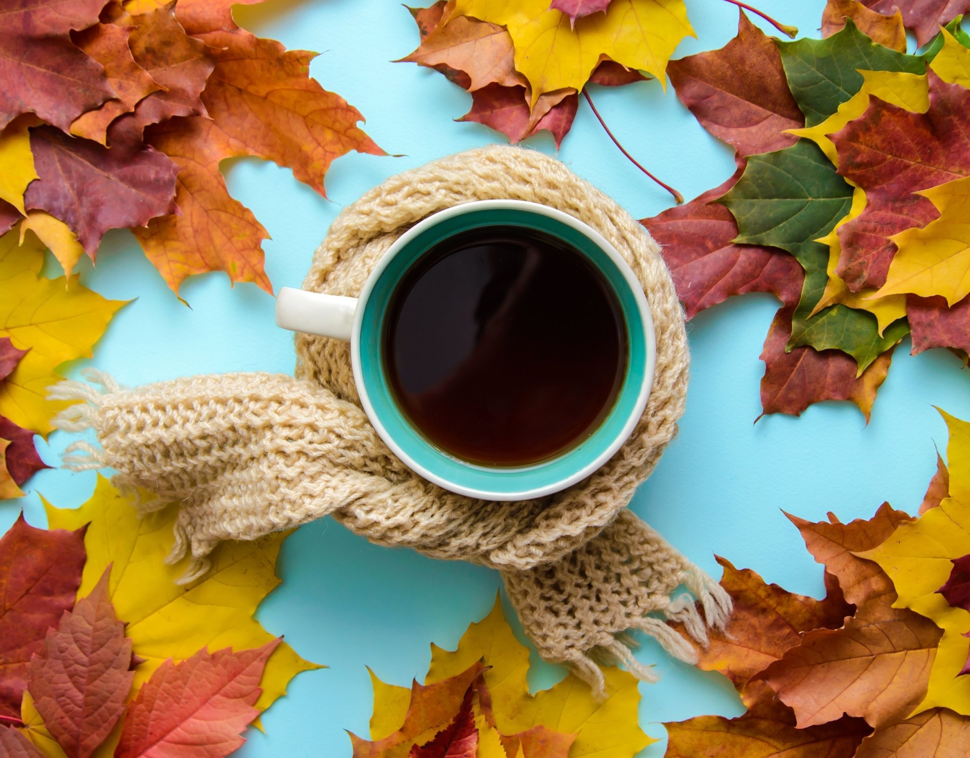 Download Leaf Still Life Cup Drink Food Coffee 4k Ultra HD Wallpaper