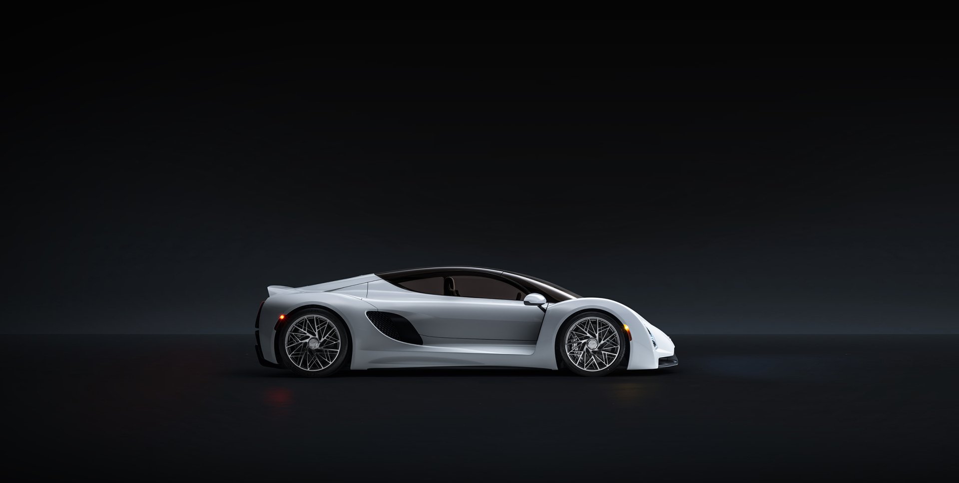 Download White Car Supercar Car Vehicle Czinger 21C HD Wallpaper