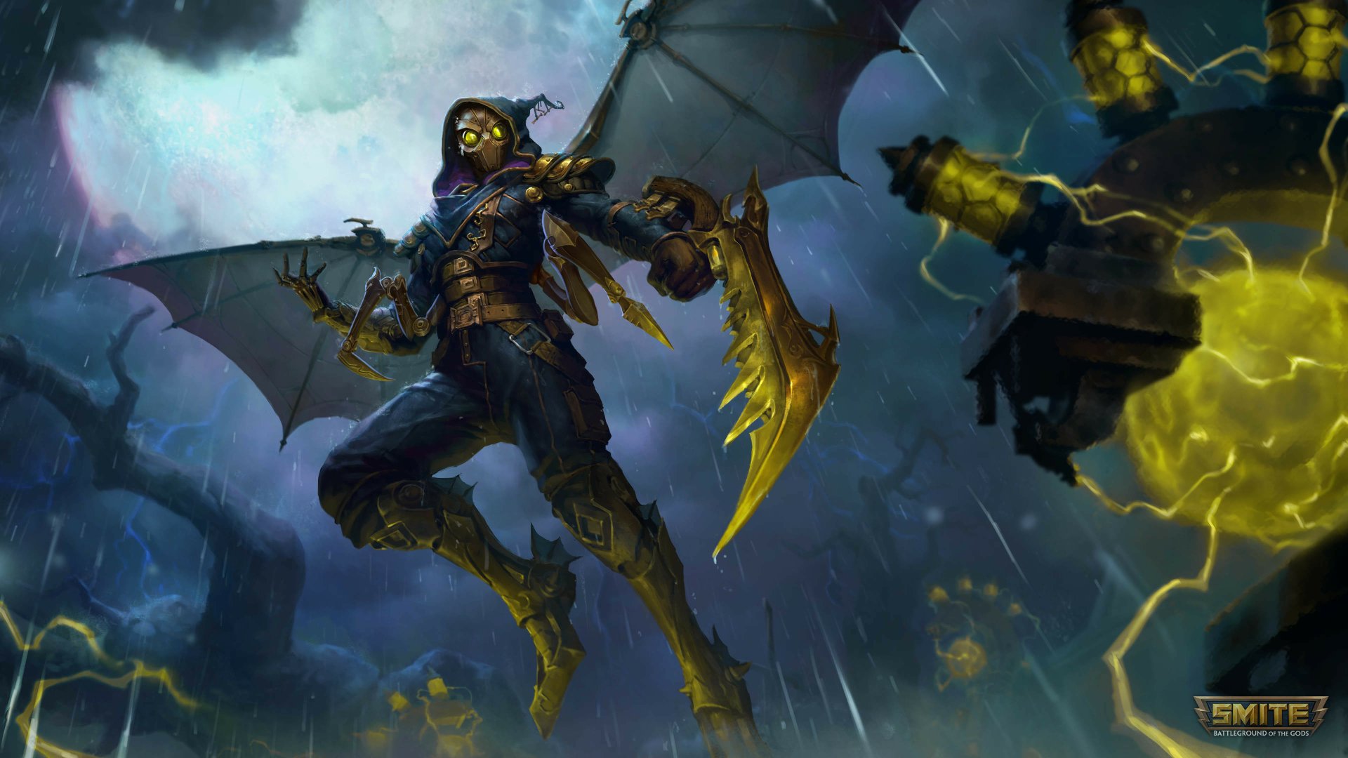 Download Ah Muzen Cab (Smite) Video Game Smite 4k Ultra HD Wallpaper