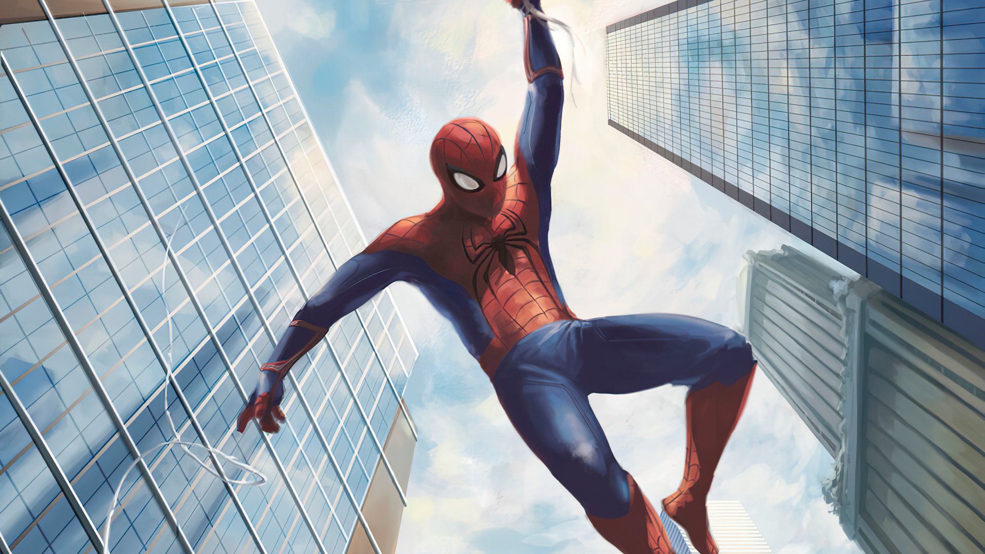 Download Comic Spider Man 4k Ultra HD Wallpaper by Chandler Ellison