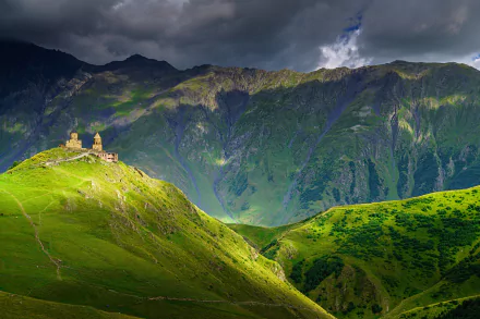  Clouds over Mountain Range