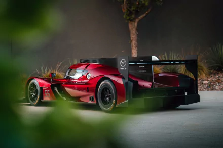 race car car Mazda vehicle Mazda RT24-P HD Desktop Wallpaper | Background Image