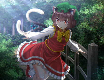 Chen (Touhou) Anime Touhou HD Desktop Wallpaper | Background Image