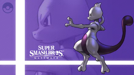  Mewtwo In Super Smash Bros. Ultimate by Callum Nakajima