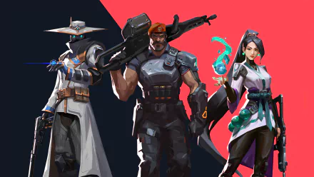 Cypher (Valorant) Brimstone (Valorant) Sage (Valorant) video game Valorant HD Desktop Wallpaper | Background Image