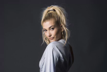 model blonde American Celebrity Hailey Baldwin HD Desktop Wallpaper | Background Image