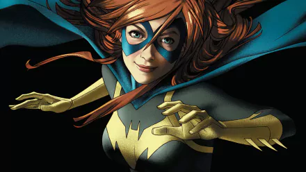 aqua eyes brown hair DC Comics Comic Batgirl HD Desktop Wallpaper | Background Image