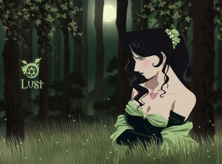 Lust (Fullmetal Alchemist) Anime Fullmetal Alchemist HD Desktop Wallpaper | Background Image
