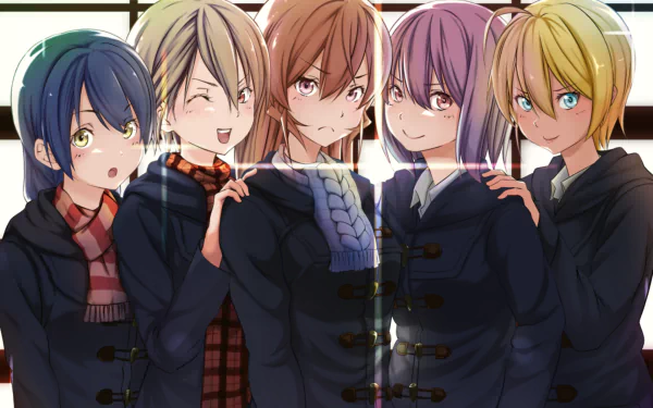 Hisako Arato Ikumi Mito Erina Nakiri Alice Nakiri Megumi Tadokoro Anime Food Wars: Shokugeki no Soma HD Desktop Wallpaper | Background Image