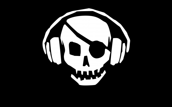 Technology Hacker Logo Headphones Skull HD Wallpaper | Background Image