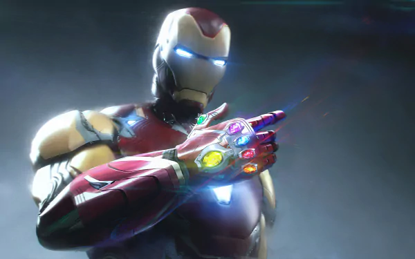 Infinity Gauntlet Comic Iron Man HD Desktop Wallpaper | Background Image