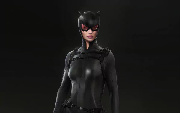  Crystal Reed as Catwoman by David Paget