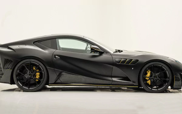 supercar black car car Ferrari vehicle Ferrari 812 Superfast HD Desktop Wallpaper | Background Image