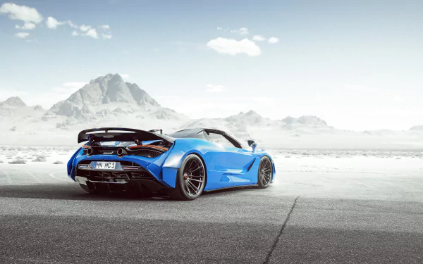 supercar car McLaren 720S Spider McLaren vehicle McLaren 720S HD Desktop Wallpaper | Background Image