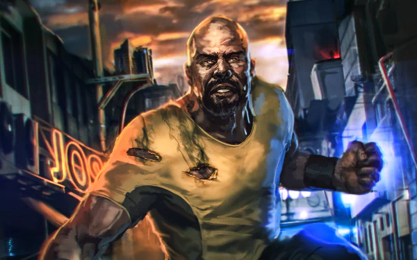 Comic Luke Cage HD Desktop Wallpaper | Background Image