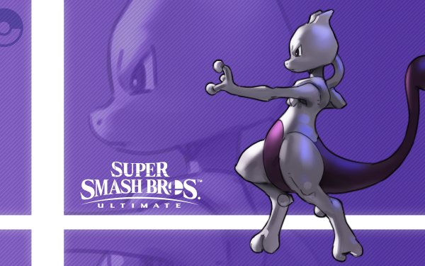 Video Game Super Smash Bros. Ultimate Super Smash Bros. Mewtwo HD Wallpaper | Background Image