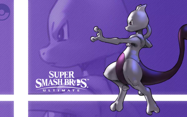  Mewtwo In Super Smash Bros. Ultimate by Callum Nakajima