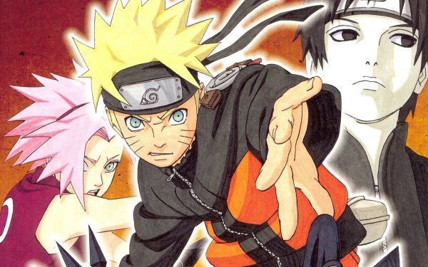 Anime Naruto Naruto Uzumaki Sakura Haruno Sai HD Wallpaper | Background Image