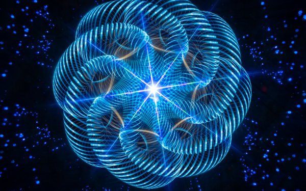Abstract 3D Spiral Blue Light HD Wallpaper | Background Image