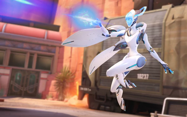 Echo (Overwatch) video game Overwatch HD Desktop Wallpaper | Background Image