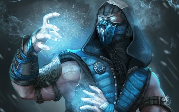 Video Game Mortal Kombat Sub-Zero Warrior HD Wallpaper | Background Image