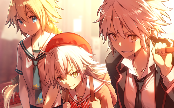Anime Fate/Grand Order Fate Series Jeanne d'Arc Jeanne d'Arc Alter Avenger Ruler Lancer School Uniform HD Wallpaper | Background Image