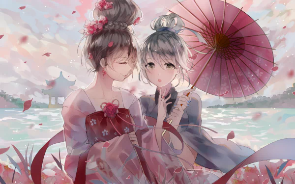 Yuezheng Ling Luo Tianyi Anime Vocaloid HD Desktop Wallpaper | Background Image