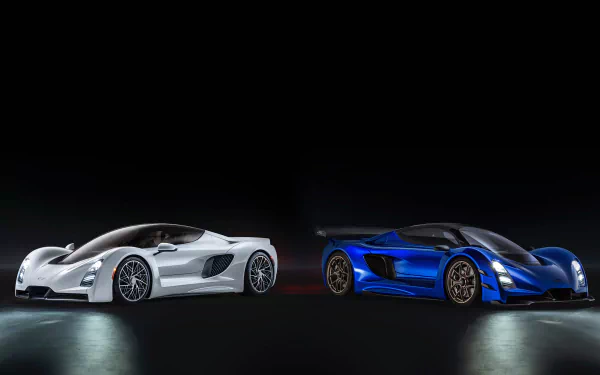 white car supercar car vehicle Czinger 21C HD Desktop Wallpaper | Background Image