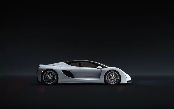 white car supercar car vehicle Czinger 21C HD Desktop Wallpaper | Background Image