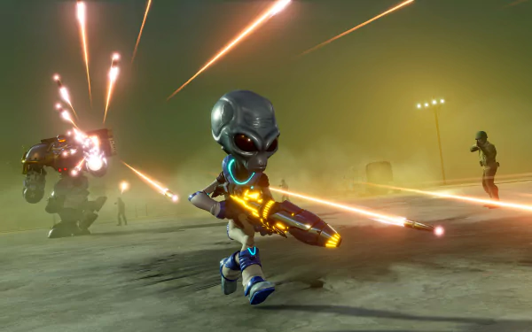 video game Destroy All Humans! HD Desktop Wallpaper | Background Image