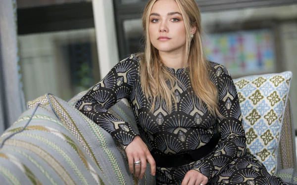 actress English blonde Celebrity Florence Pugh HD Desktop Wallpaper | Background Image
