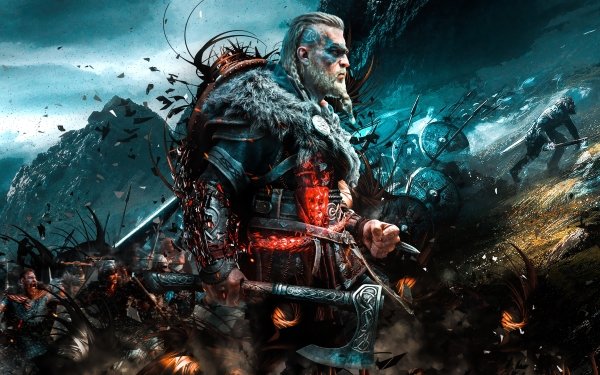 Video Game Assassin's Creed Valhalla Assassin's Creed Viking HD Wallpaper | Background Image