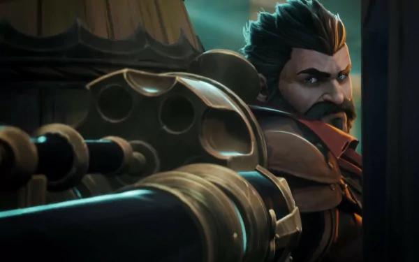 Graves (League Of Legends) video game Legends of Runeterra HD Desktop Wallpaper | Background Image