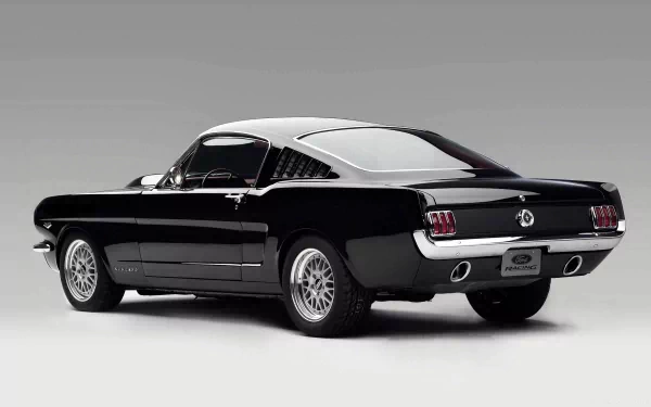 black car vehicle Ford Mustang Fastback HD Desktop Wallpaper | Background Image