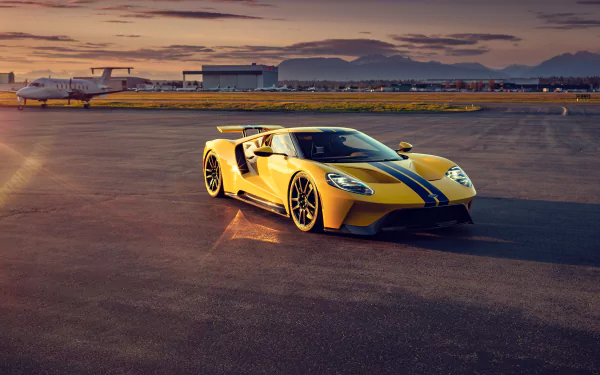 vehicle Ford GT HD Desktop Wallpaper | Background Image