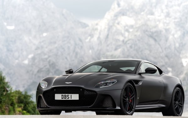 Vehicles Aston Martin DBS Superleggera Aston Martin Car Black Car Supercar HD Wallpaper | Background Image