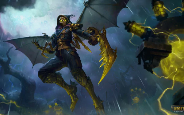 Ah Muzen Cab (Smite) video game Smite HD Desktop Wallpaper | Background Image